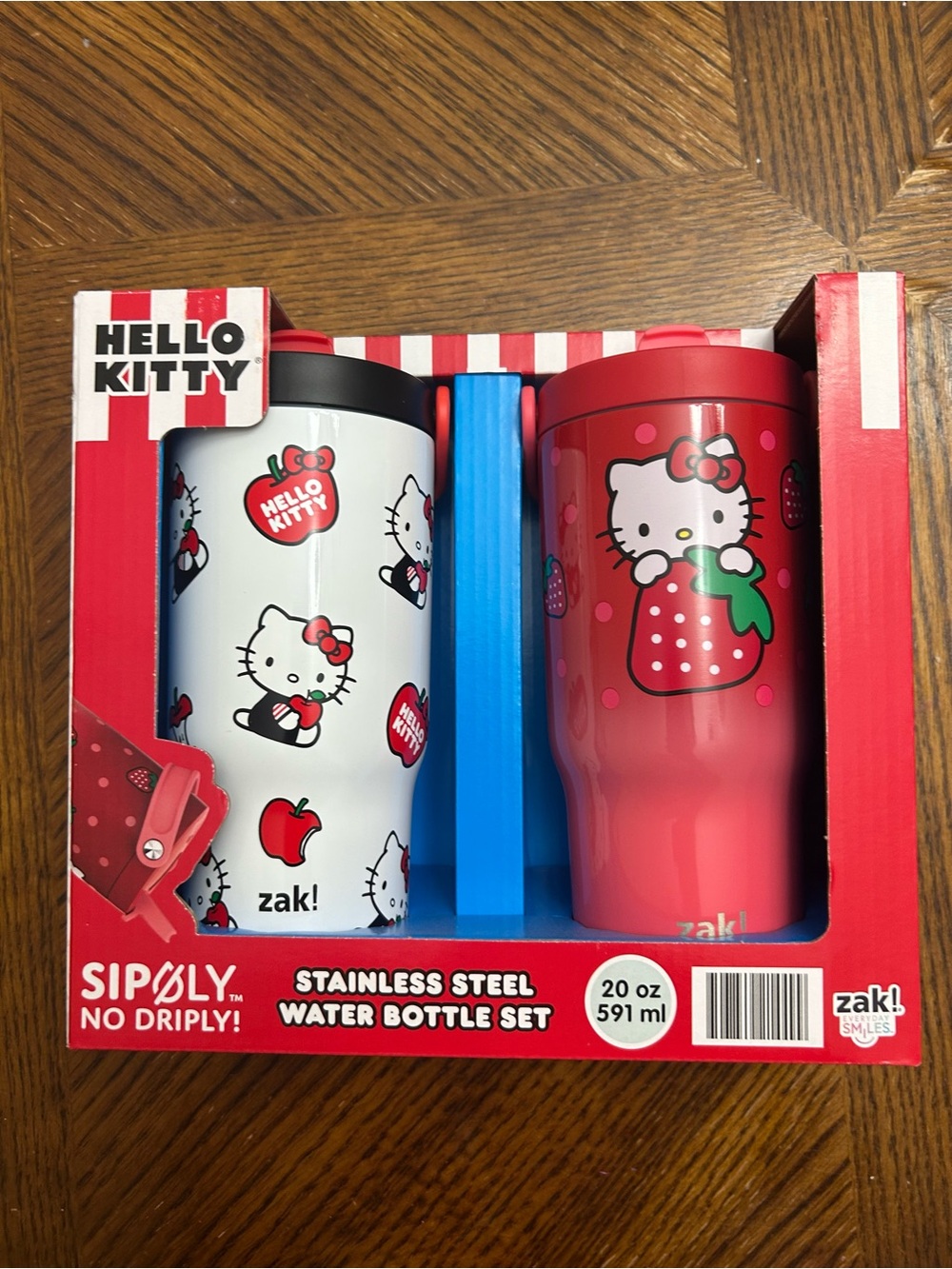 Hello Kitty Stainless Steel Water Bottle 2 pack